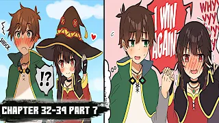 A Day of KazuMegu Chapter 32-34 Part 7 | Konosuba fan manga kazuma x megumin