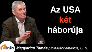 Az USA két háborúja. Ukrajna vagy Izrael a fontosabb? Magyarics Tamás, Inforádió, Aréna