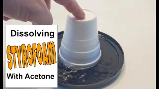 Dissolving Styrofoam Experiment