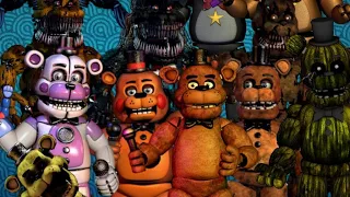 All Freddys sing Mr.Fazbear (Fanmade Too)