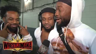 The New Day arrive at WrestleMania ready for Kofi Kingston's big moment: Exclusive, April 7, 2019