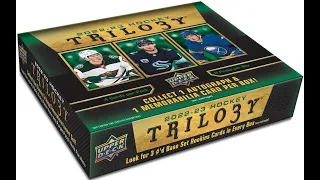 22/23 UD Trilogy Hobby Box Opening