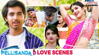 Pellisanda D Hindi Dubbed Movie Love Scenes | Roshan | Sreeleela | Prakash Raj | Aditya Movies