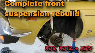How to Rebuild the Front Suspension on a Jaguar XJ6, XJ12 or XJS