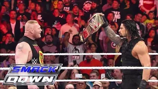 Relive the buildup to Brock Lesnar's clash against Roman Reigns: SmackDown, March 26, 2015