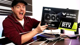 WHAT A CARD!! Unboxing the Asus TUF 3090 (Nvidia GeForce RTX 3090)