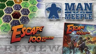 Escape from 100 Million B.C. (IDW Games) Review by Man Vs Meeple