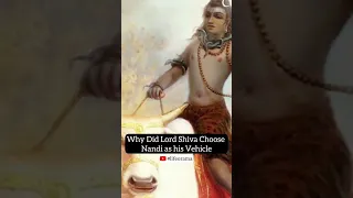 Why Did Lord Shiva Choose Nandi As His Vehicle - Lifeorama - Telugu #shorts #lordshiva #hinduism