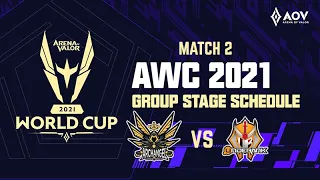 Archangel vs UndeRank - MATCH 2 | AWC 2021 Grup Stage Day 4 - Garena AOV Indonesia