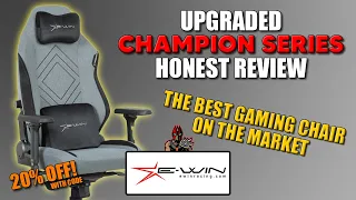 E-WIN Racing UPDATED Champion Series Gaming Chair Review - EwinRacing Heavy Duty Gaming Chair Review