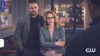 Oliver and Felicity and Team Arrow [7x13] "Maybe this is how Felicity Smoak will change the world"