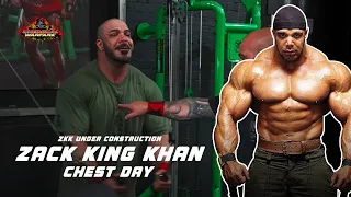 Chest Day with Zack King Khan | ZKK Under Construction | Ep.4 | Chemical Warfare Supplements
