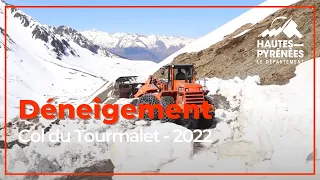 Opération spectaculaire | Déneigement au col du Tourmalet 2022