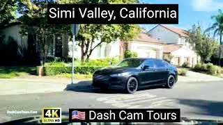 Driving Tour of City of Simi Valley, California 4K Dash Cam Tours 2020