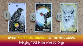 What BIG BREAKTHROUGH is the New Moon in Leo Bringing YOU in the Next 30 Days ?? 🌜🤗💫✨👍🌟💫✨