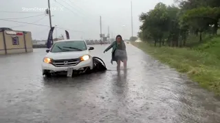 Houston area facing 'life-threatening' flood conditions as severe weather pummels Texas