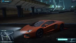 SPEED TEST OF LAMBORGHINI AVENTADOR  ON STREETS | NEED FOR SPEED MOST WANTED 2012 PC GAMELPLAY