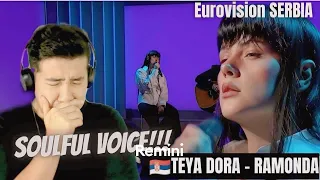 [REACTION] 🇷🇸 TEYA DORA - TEYA DORA - Ramonda (Acoustic) | Serbia 🇷🇸 | SERBIA EUROVISION 2024