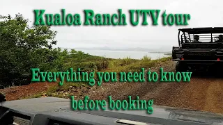 Kualoa Ranch 2 hour UTV tour - What you need to know before booking this Oahu Activity.