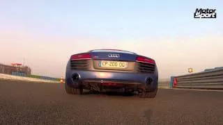 Launch Control  Audi R8 V10 Plus 0-300 kmh (Motorsport)