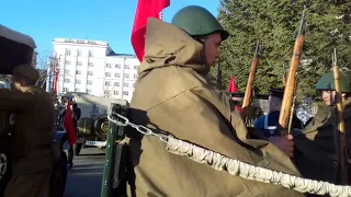 26 апреля 2019 года.Тренировка Парада Победы в Хабаровске.