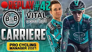 NARVAEZ VERS LES SOMMETS DE LIÈGE #42 CARRIÈRE B&B - Pro Cycling Manager 2021