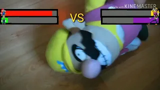 Meet the Wario Bros Final Battle with healthbars