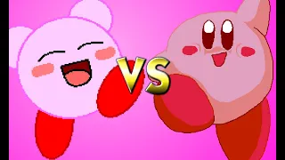 MUGEN Kirby (My version) VS. Kirby (MadOldCrow1105's Version)