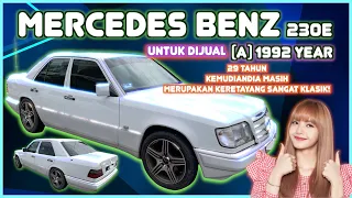 Mercedes Benz 230E 2.3cc (A)1992 year Mari lihat, kereta yang patut dikoleksi!