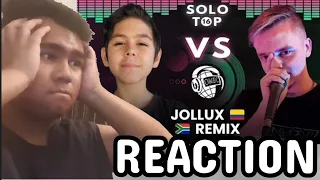 REACTION | JOLLUX VS REMIX | Online World Beatbox Championship 2022 | TOP 16 SOLO BATTLE