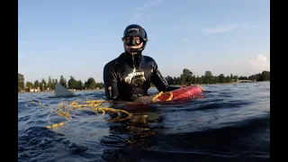 Unboxing and first test: Apneaman Apneautic Freediving Buoy (full set)