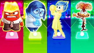 Inside out 2 Anger vs Sadnes vs Joy vs Anxiety Tiles Hop Edm Rush