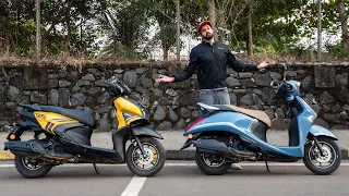 Yamaha 125 Scooters - Ray ZR & Fascino | Faisal Khan