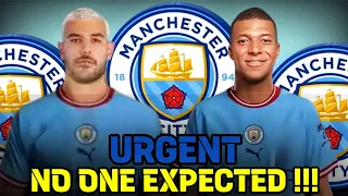 man city transfer news + theo hernandez in✔️, kylian mbappe out ❌ manchester city transfer news