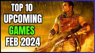 Top 10 Upcoming Games in February 2024 Revealed