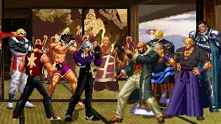 [KOF Mugen] Memorial | Fatal Fury Team vs Howard Corporation Team [ 4vs4 ]