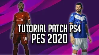 PES 2020 TUTORIAL PS4 - PATCH con loghi e nomi UFFICIALI (Champions ed Europa League INCLUSE)
