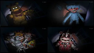 New Animatronics that make FNaF 4 even scarier! (FNaF 4 Mods)