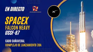 LANZAMIENTO FALCON HEAVY JUNTO A DARIEM - EXPLORANDO EL ESPACIO -DIRECTO EN ESPAÑOL