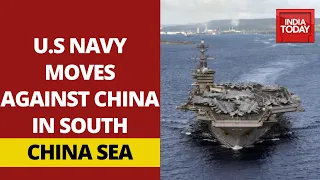 Big Message To China Amid LAC Standoff; US Sends 2 Aircraft Carriers To South China Sea