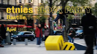 @etnies  Bloc Party - Bastille, Paris