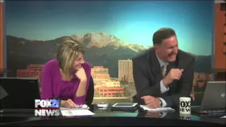 News Anchor has major laughing attack on-air
