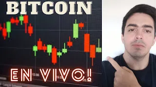 BITCOIN  ANALISIS Y TRADING EN VIVO. (analizamos tus moneditas)