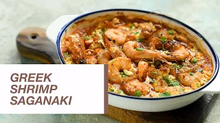 Greek Shrimp Saganaki | Food Channel L Recipes