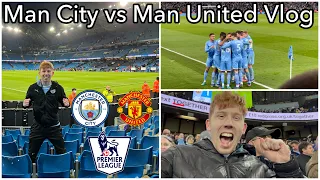 MANCHESTER IS BLUE!! UNREAL SCENES AS CITY SMASH UNITED 4-1!! | Man City v Man United Vlog