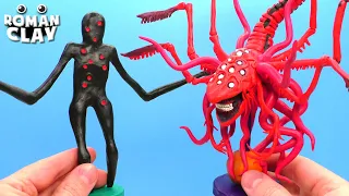 The World Eater and Giant with Red Dots with Clay | Trevor Henderson Creature