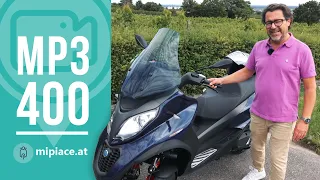 Test der brandneuen Piaggio MP3 400 hpe