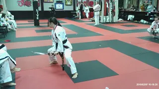 ATA Taekwondo Traditional Sword Form