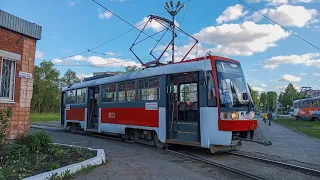 Покатушки на Tatra T3RF по 12 маршруту | +Информатор ИжГЭТ