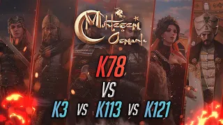 K78 VS K3 K121 K113 MUHTEŞEM OSMANLI EFSANEVİ SAVAŞ - DAYS OF EMPİRE #K78